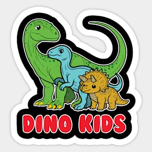 Dinosaurs Kids Design Sticker